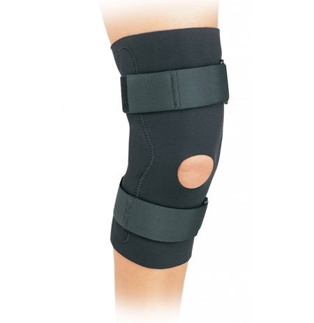 Neo Knee ginocchiera con foro rotuleo e stecche rigide Donjoy