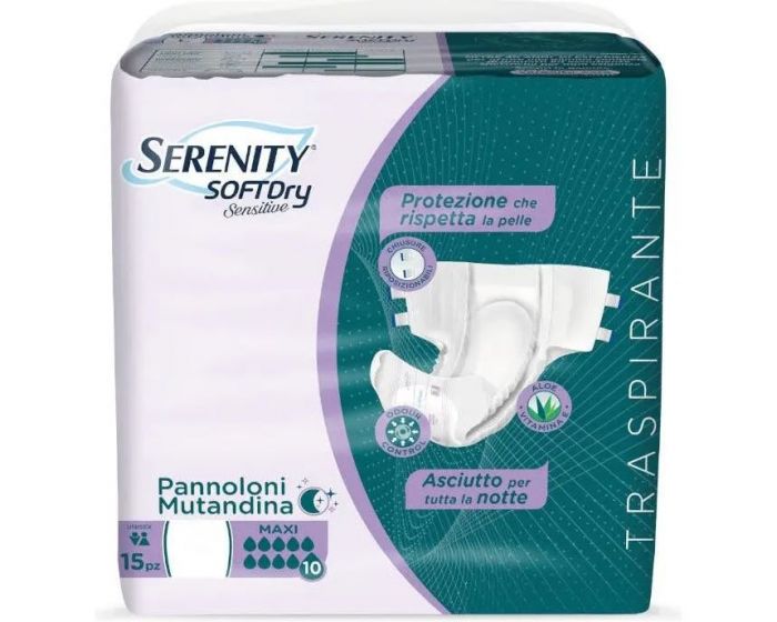 SERENITY PANNOLINO MUTANDINA MAXI