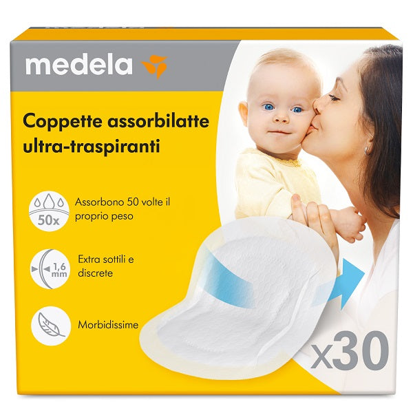 COPPETTE ASSORBILATTE MEDELA 30PZ