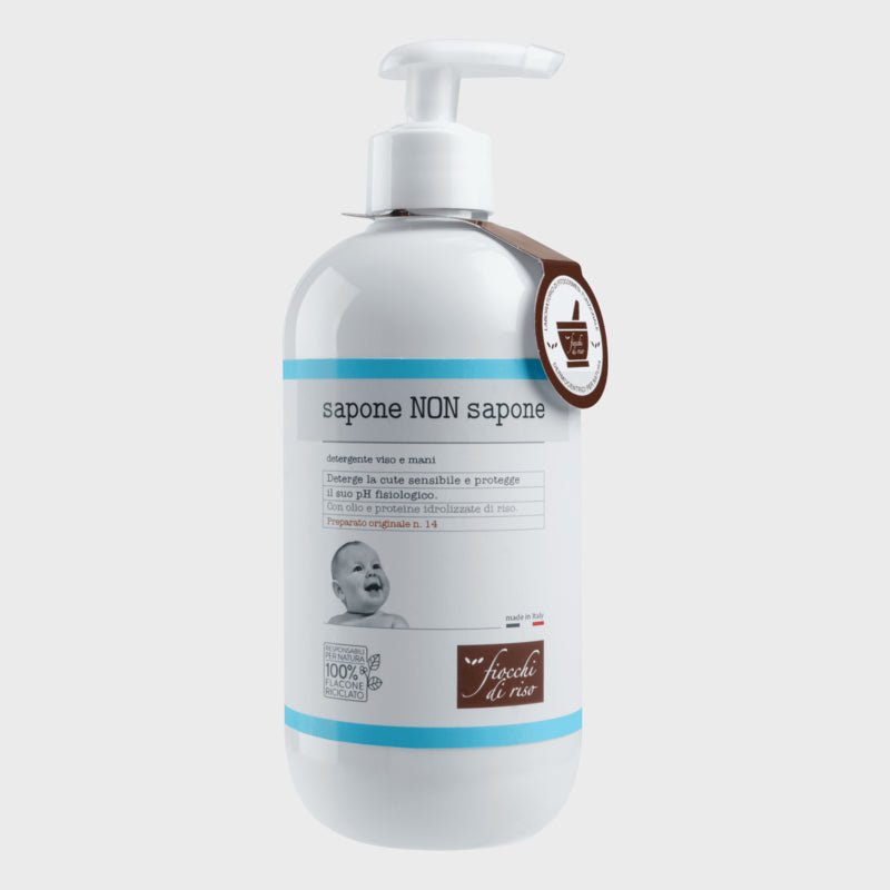 Fiocchi di Riso detergente viso e mani Sapone non Sapone 400ML