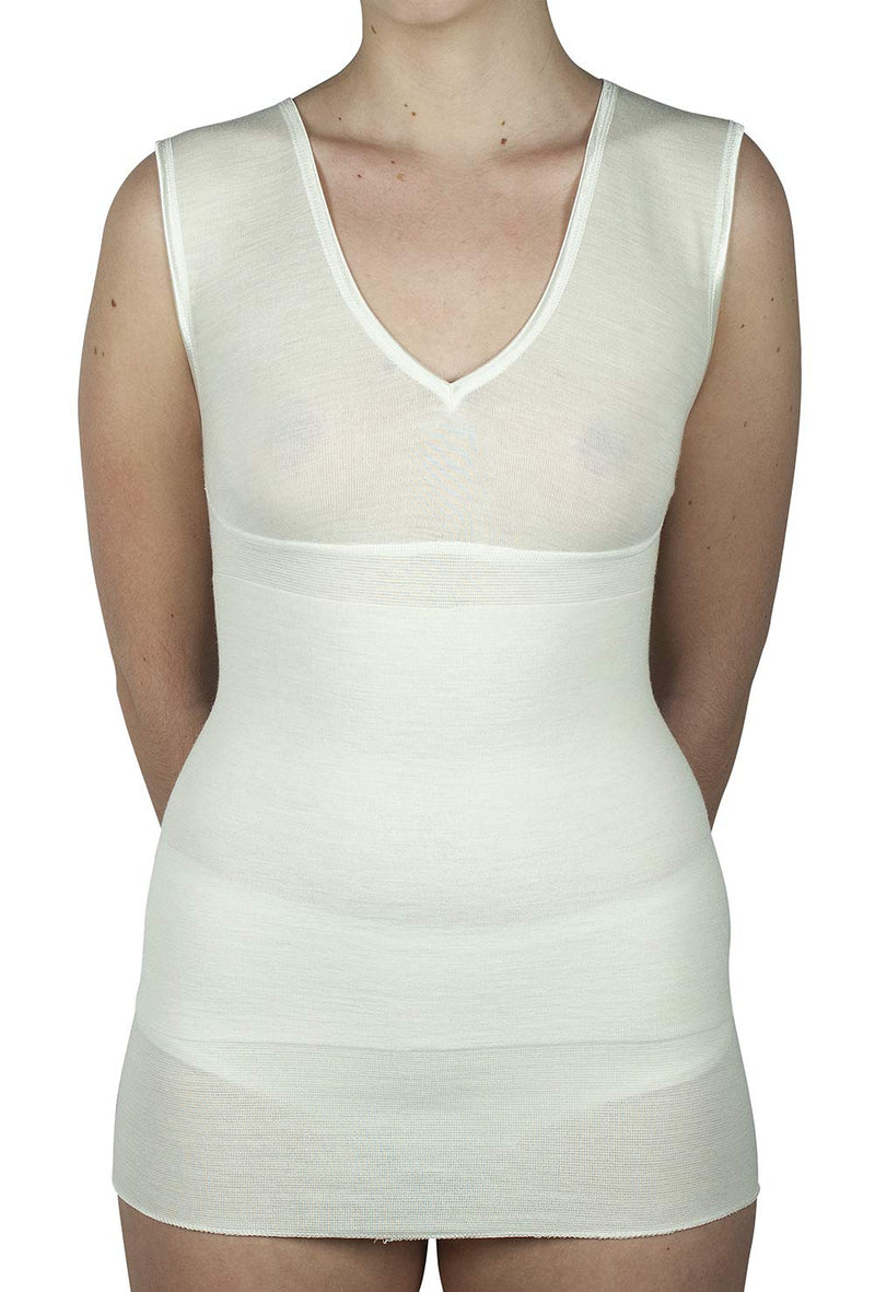 Bernina maglia da donna in lana a spalla larga con pancera