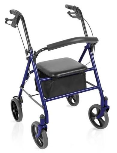 ROLLATOR TETI MORETTI PIEGHEVOLE IN ACCIAIO VERNICIATO