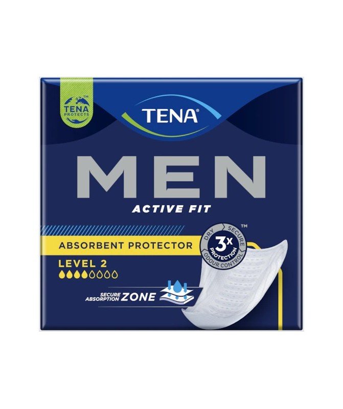Tena men livello 2 assorbenti uomo 4 gocce 10pz