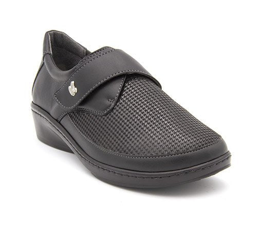 Scarpa elastica Edelia plantare estraibile C31586 Nero
