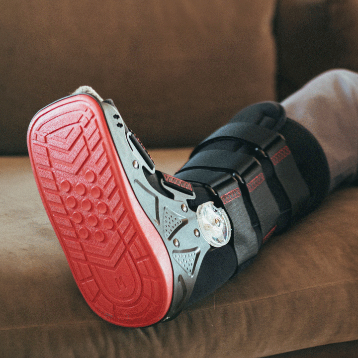 Xcel Maxtrax rom alto tutore articolato walker Donjoy