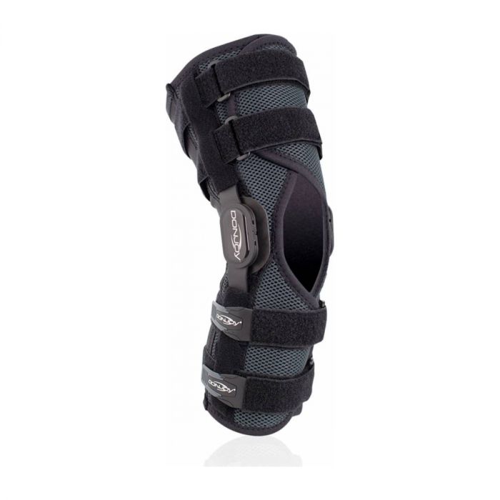 Ginocchiera Playmaker II Spacer Wrap aperta Donjoy