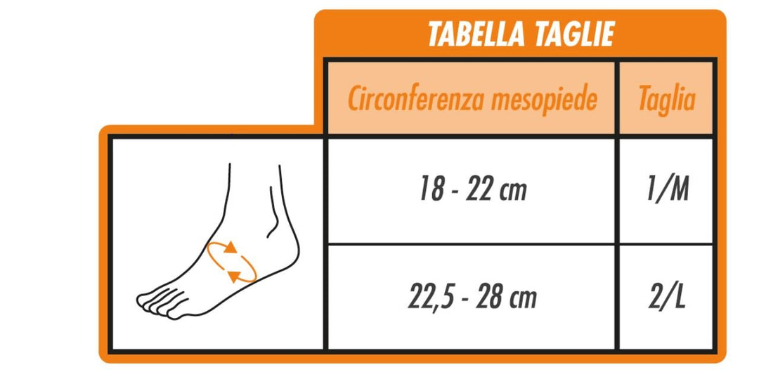 Tutore notturno alluce valgo Ekeep H2