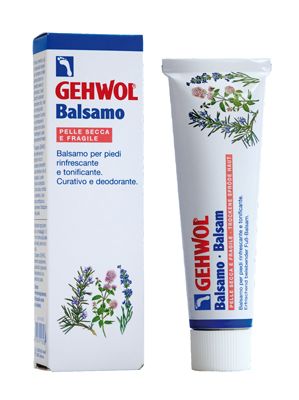 Balsamo per piedi rinfrescante per pelli secche Gehwol 75ml