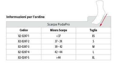 SCARPA POST OPERATORIA PODAPRO DONJOY