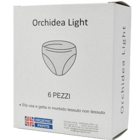 Slip monouso TNT Orchidea light 6pz