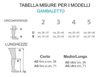 Gambaletto Prevein Lady punta chiusa 1 classe