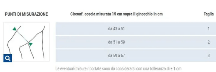 Quadrigib 3D Cosciale di contenzione - 1304 Dr Gibaud