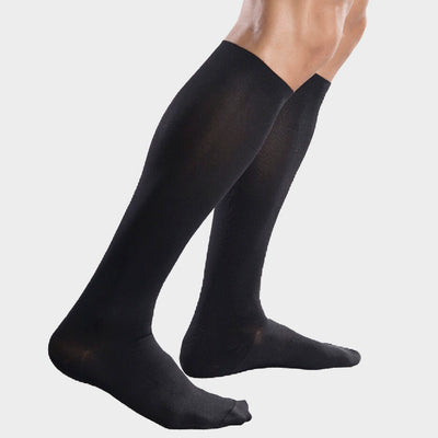 Gambaletto compressivo da uomo riposante 18mmhg nero ANATOMIC HELP