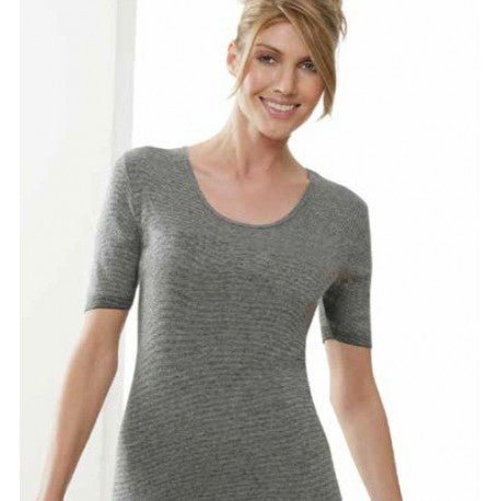 Maglia donna angora 20 maniche corte Medima 1196 MEDIMA
