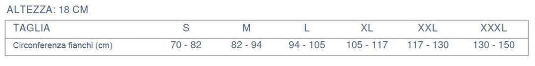 Fascia per ernia ombelicale e addominale 685 Pavis