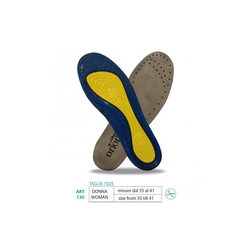 Plantare per donna anti shock in gel Orione 130 ritagliabili